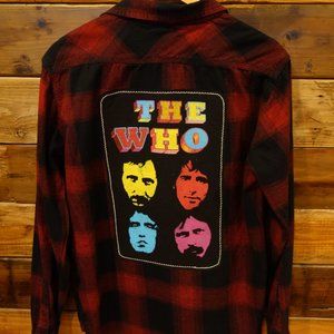 The Who One-of-a-Kind Custom Levi's Flannel (Unisex - Men's M/L)